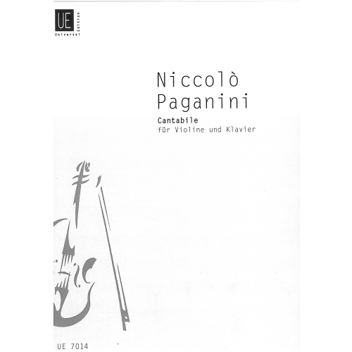 Paganini, Niccolò - Cantabile 