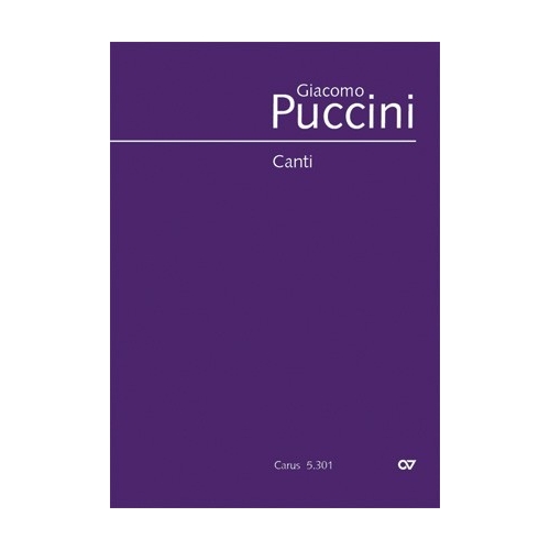 Puccini - Songs (Voice & Piano)