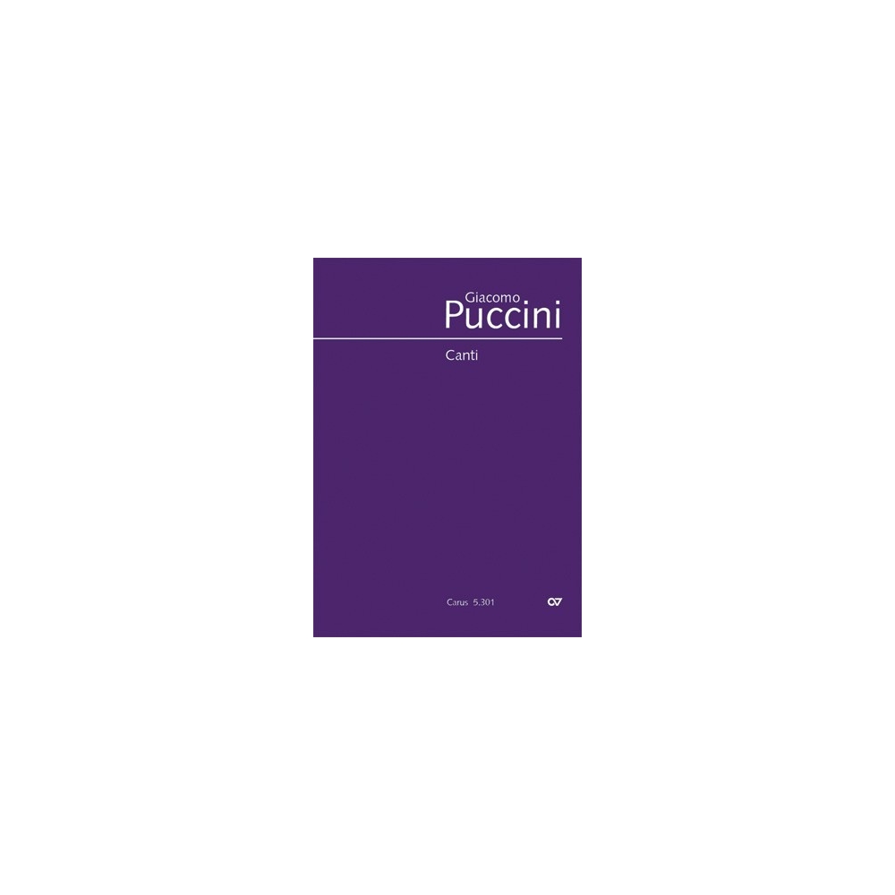 Puccini: Canti per voce e pianoforte