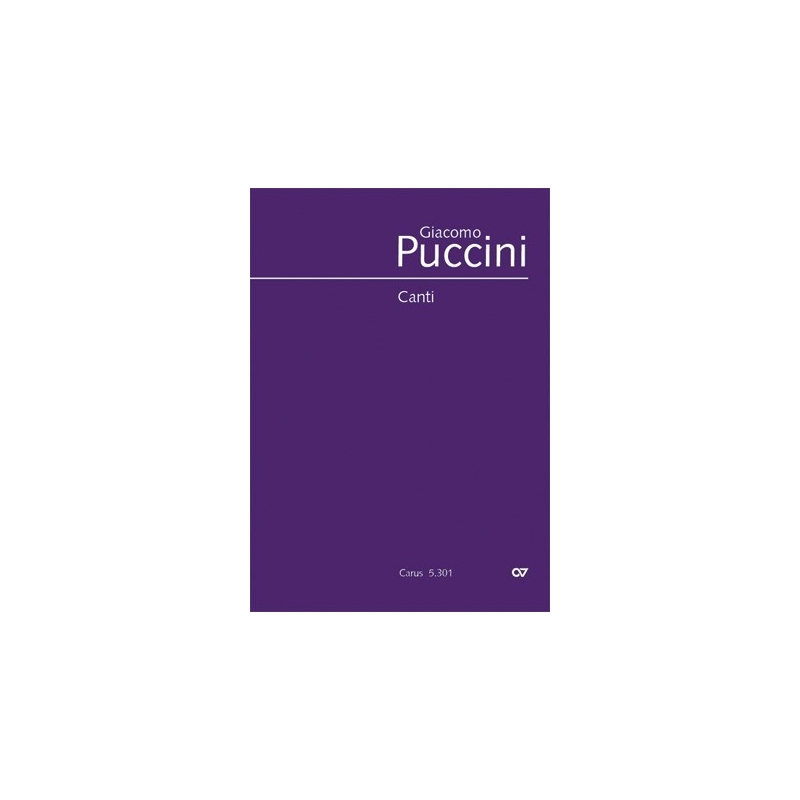 Puccini: Canti per voce e pianoforte