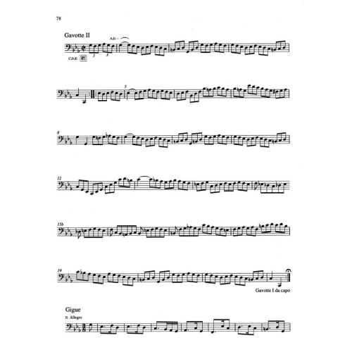 Bach J.S. - Suites (6) for (BWV 1007 - 1012) (Urtext).