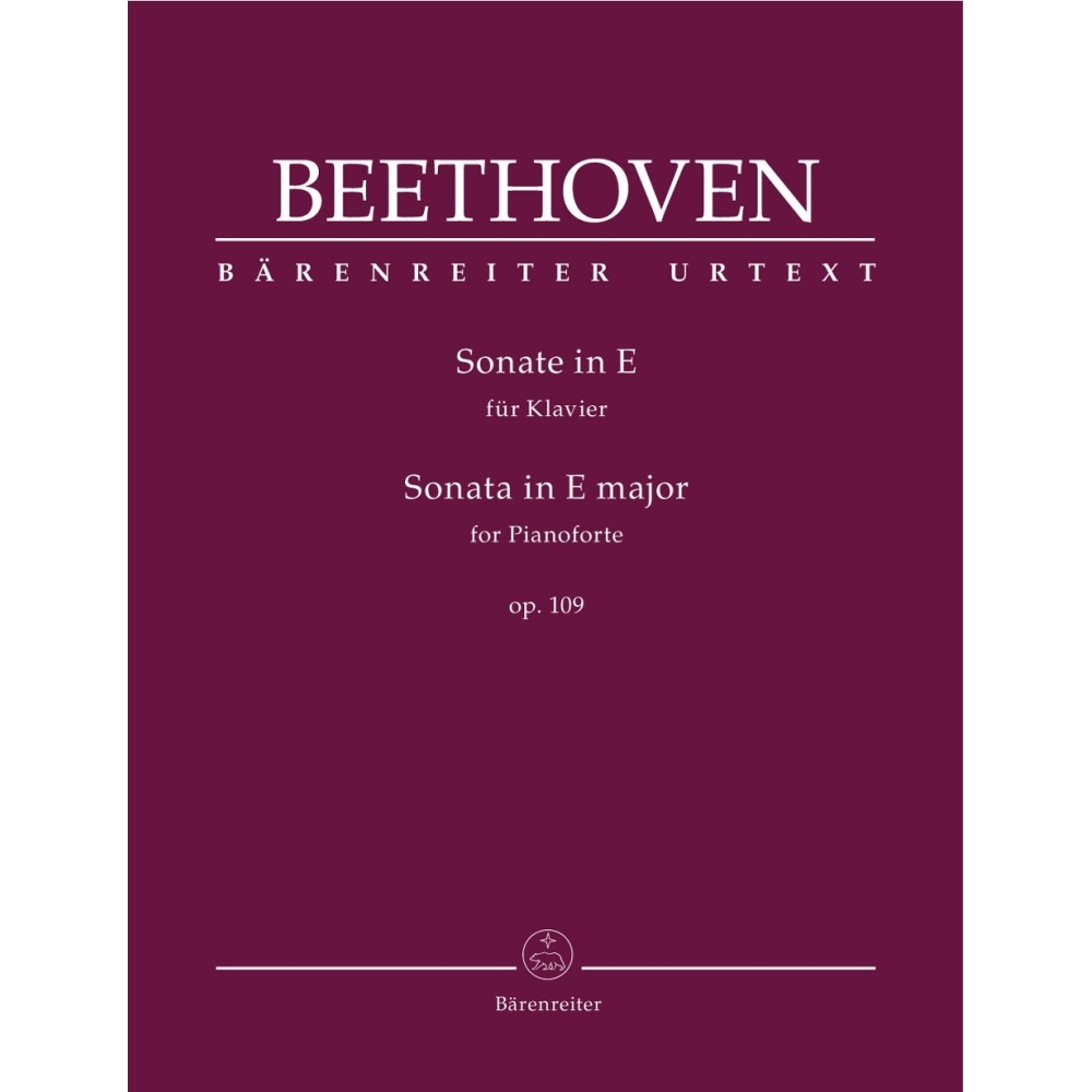 Beethoven, Ludwig van - Piano Sonata in E major Op.109