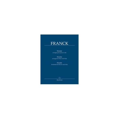 Franck, Cesar - Viola Sonata in A Major