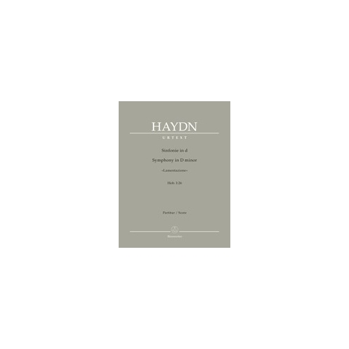 Haydn, Franz J - Symphony Nº26 in D minor