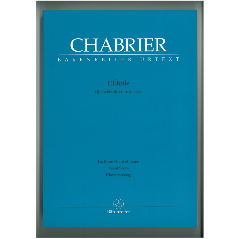 Chabrier, Emmanuel - L'Etoile (Vocal Score)