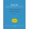 Bach J.S. - Inventions & Sinfonias (BWV772-801)  (Urtext) with fingerings