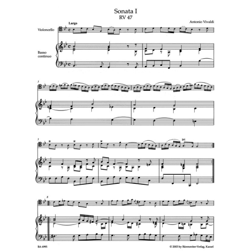 Vivaldi A. - Complete Cello Sonatas