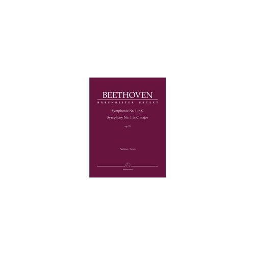 Beethoven L. van - Symphony No.1 in C, Op.21 (Urtext) (ed. Del Mar).
