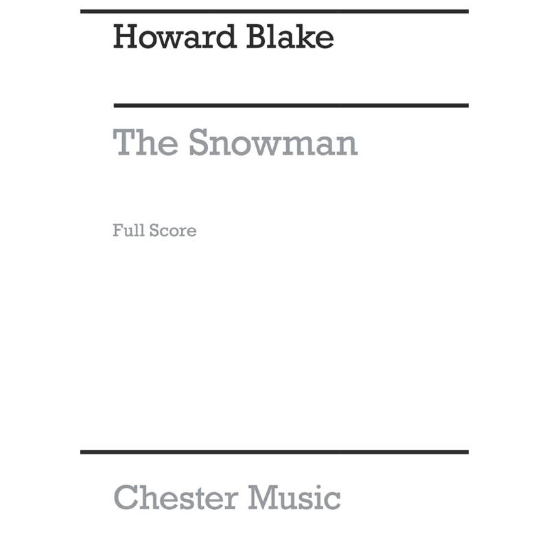 Blake, Howard - The Snowman - Schools Version