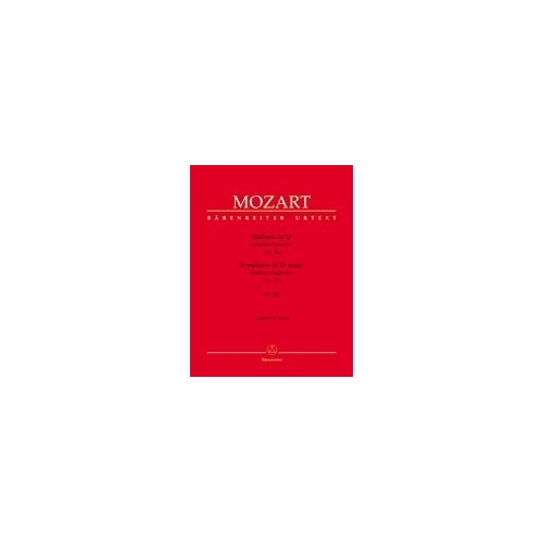 Mozart W.A. - Symphony No.35 in D (K.385)  (Haffner) (Urtext).