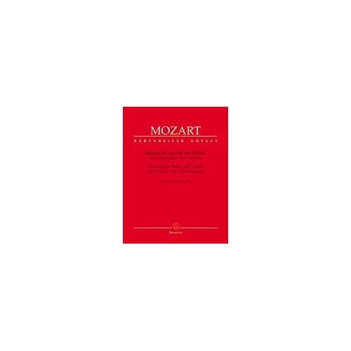 Mozart W.A. - Sonatas for Violin and Piano, Vol. 1: Mannheim, Paris, Salzburg.