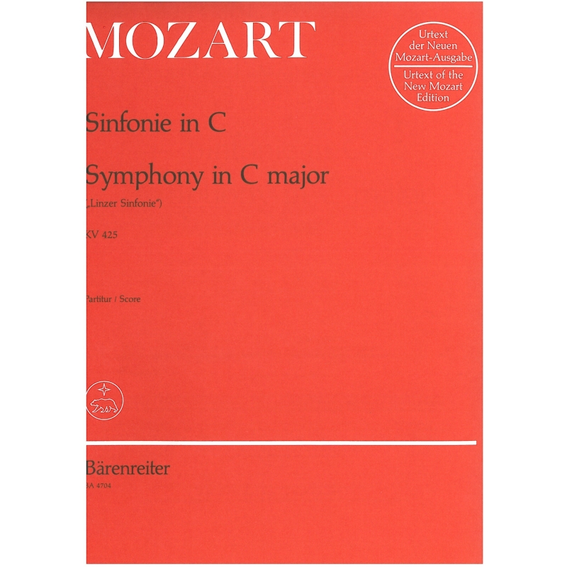 Mozart W.A. - Symphony No.36 in C (K.425)  (Linz) (Urtext).