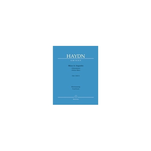 Haydn, F J - Nelson Mass (Missa in angustiis)(Hob.XXII:11) (Urtext) (L).