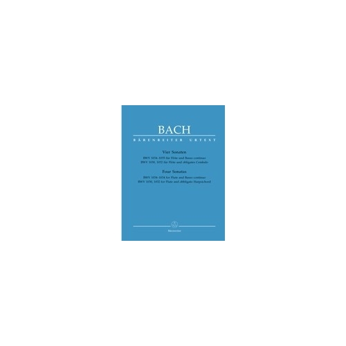 Bach J.S. - Four Flute Sonatas