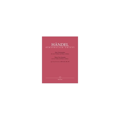 Handel G.F. - Trio Sonatas...