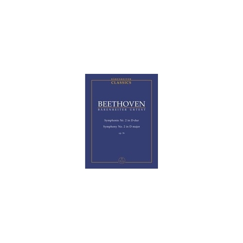 Beethoven L. van - Symphony No.2 in D, Op.36 (Urtext) (ed. Del Mar).