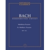 Bach J.S. - Saint Matthew Passion (BWV 244) (Urtext) (G-E).