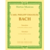 Bach C.P.E. - Sonatas (2), Vol.1: in G & E minor (Wq 123 & 124).
