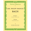 Bach C.P.E. - Sonatas (2), Vol.1: in G & E minor (Wq 123 & 124).