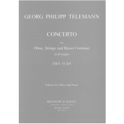 Telemann, G P - Oboe...