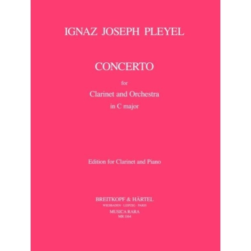 Pleyel, Ignaz - Clarinet Concerto in C