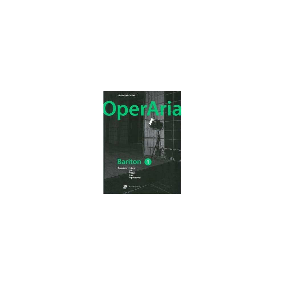 OperAria Baritone Volume Three: Dramatic Repertoire