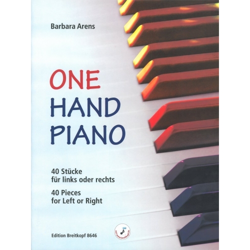 Arens, Barbara - One Hand Piano