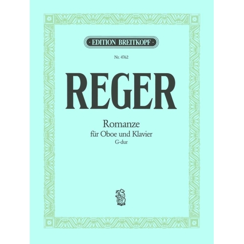 Reger, Max - Romance in G...