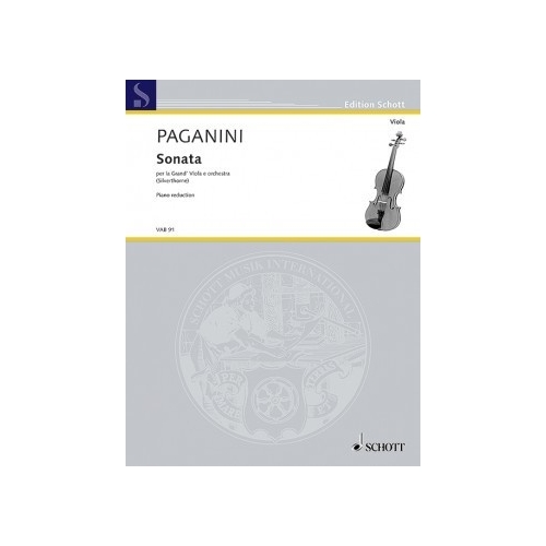 Paganini, Niccolo - Sonata for 'Grand Viola'