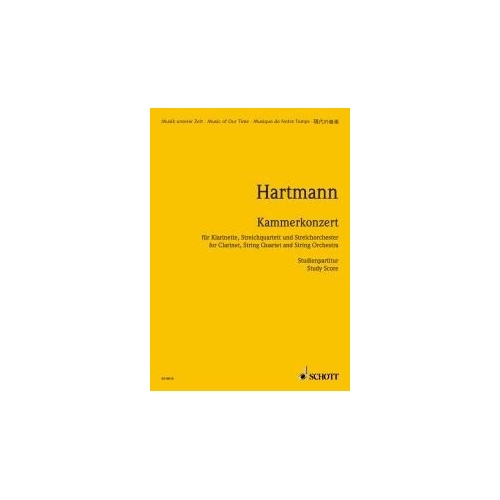 Hartmann, Karl Amadeus - Chamber concerto