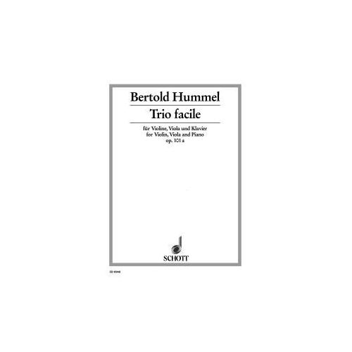 Hummel, Bertold - Trio facile op. 101a