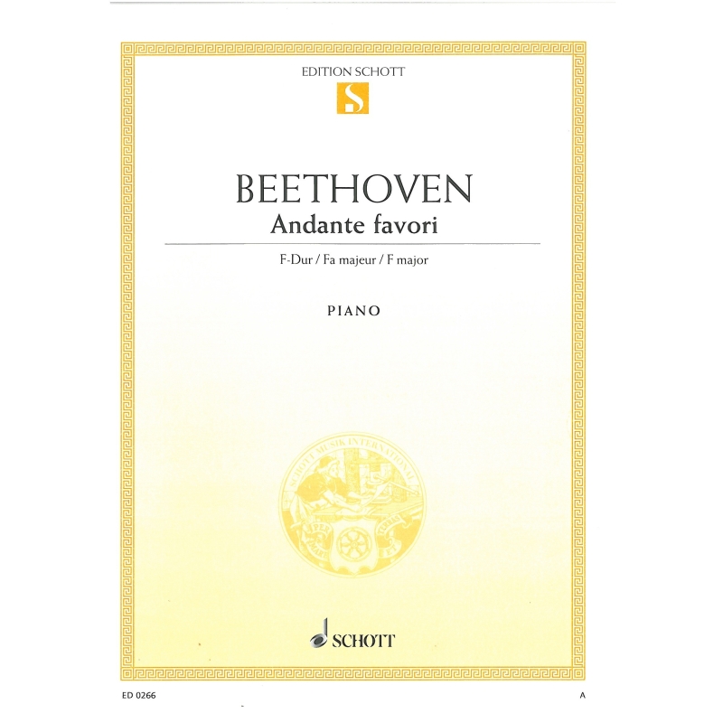 Beethoven, L.v - Andante favori F Major WoO 57
