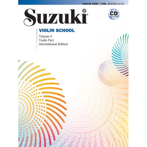 Suzuki Violin School, Volume 6 & CD