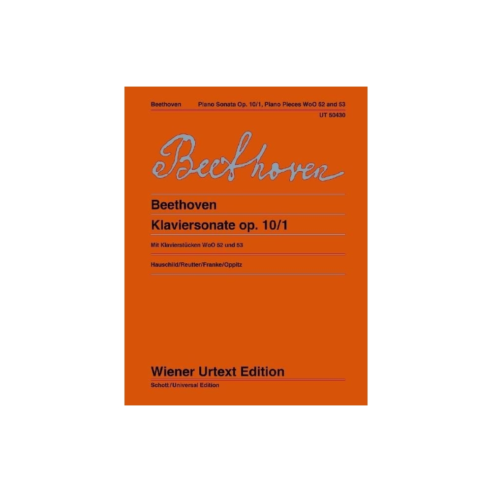 Beethoven, Ludwig van - Fifth Piano Sonata in C minor op. 10/1