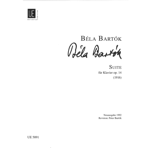 Bartók, Béla - Suite op. 14 