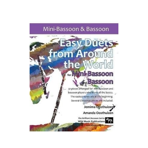 Easy Duets from Around the World for Mini-Bassoon and Bassoon