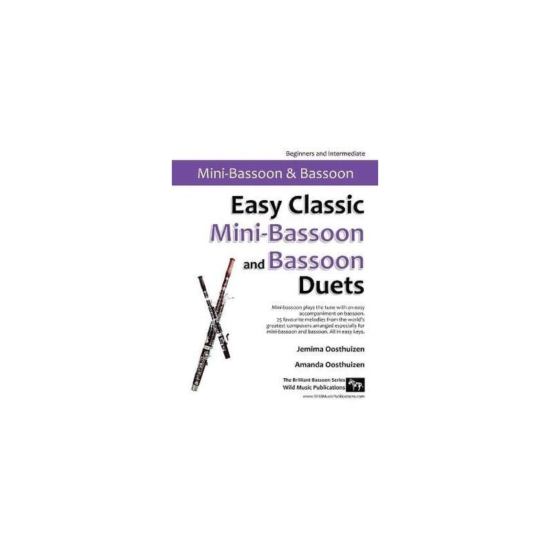 Easy Classic Duets for Mini-Bassoon and Bassoon