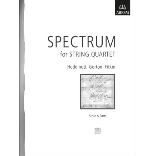 Spectrum for String Quartet, Score & Parts