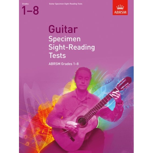 Guitar Specimen Sight-Reading Tests, Grades 1-8