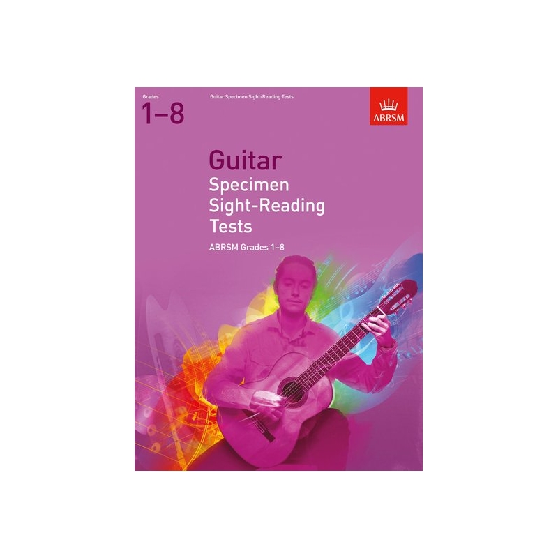 Guitar Specimen Sight-Reading Tests, Grades 1-8