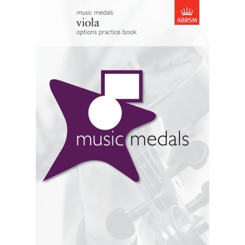 Music Medals Viola Options Practice Book