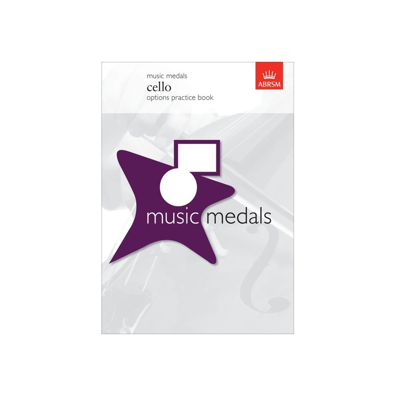 Music Medals Cello Options Practice Book