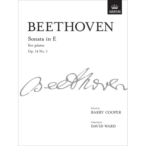 Beethoven, L.v - Sonata in E, Op. 14 No. 1