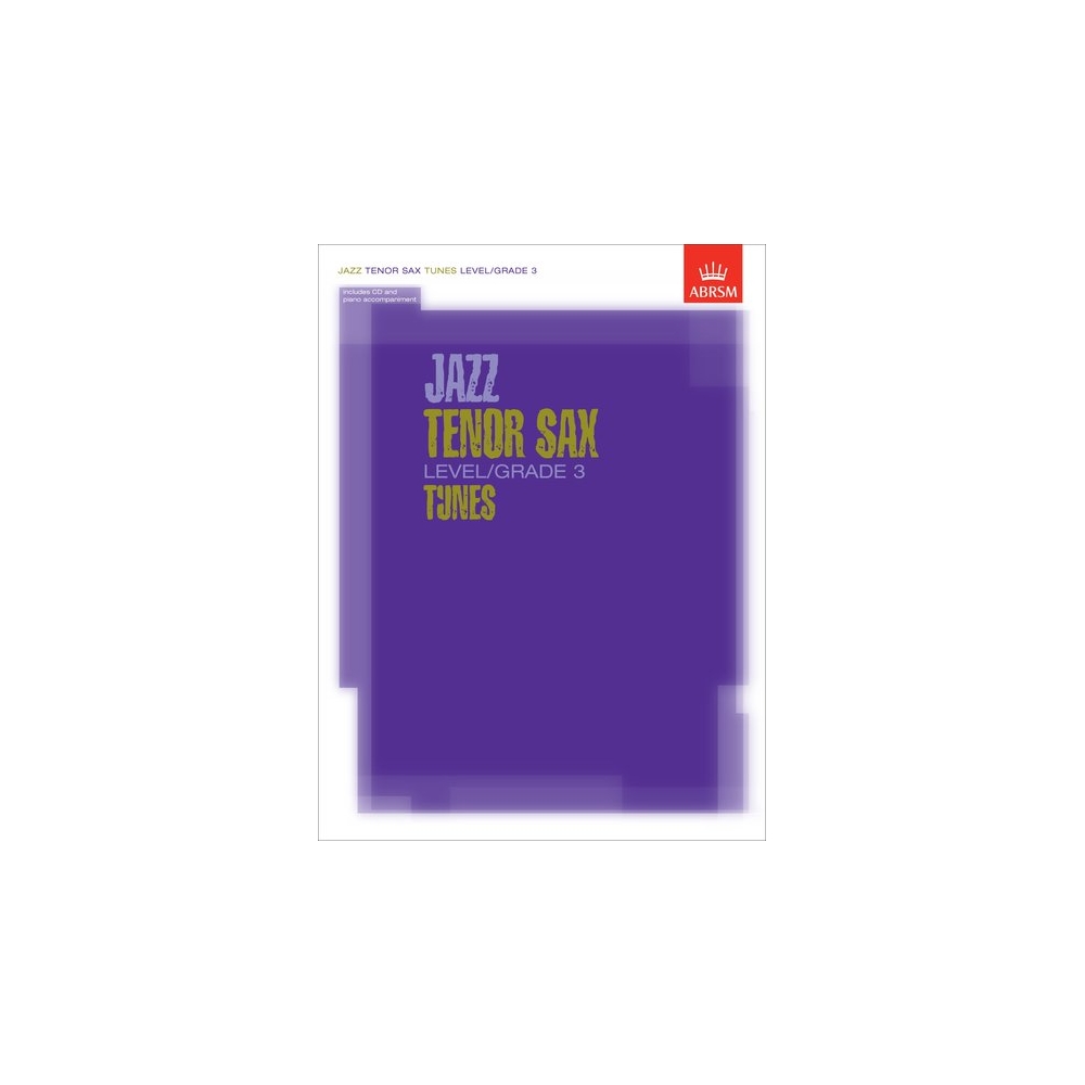 Jazz Tenor Sax Level/Grade 3 Tunes, Part & Score & CD