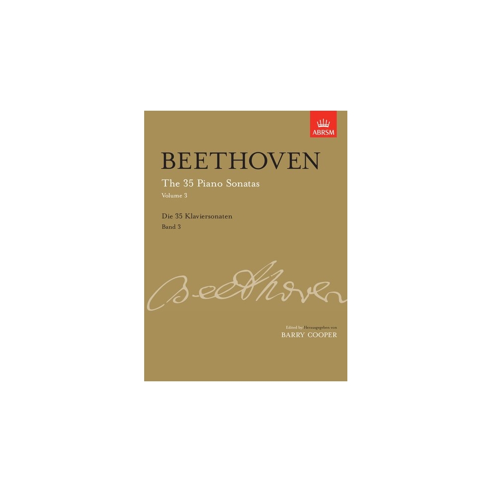 Beethoven, L.v - The 35 Piano Sonatas, Volume 3