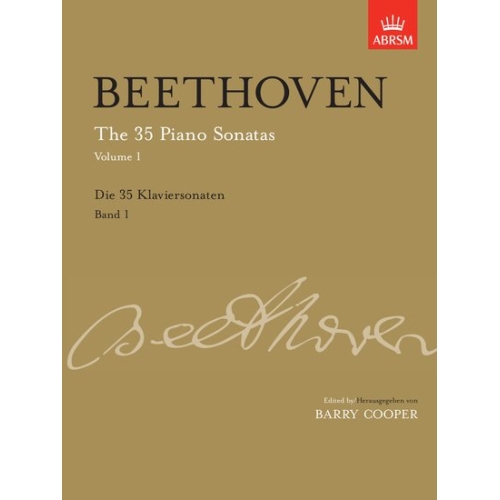 Beethoven, L.v - The 35 Piano Sonatas, Volume 1