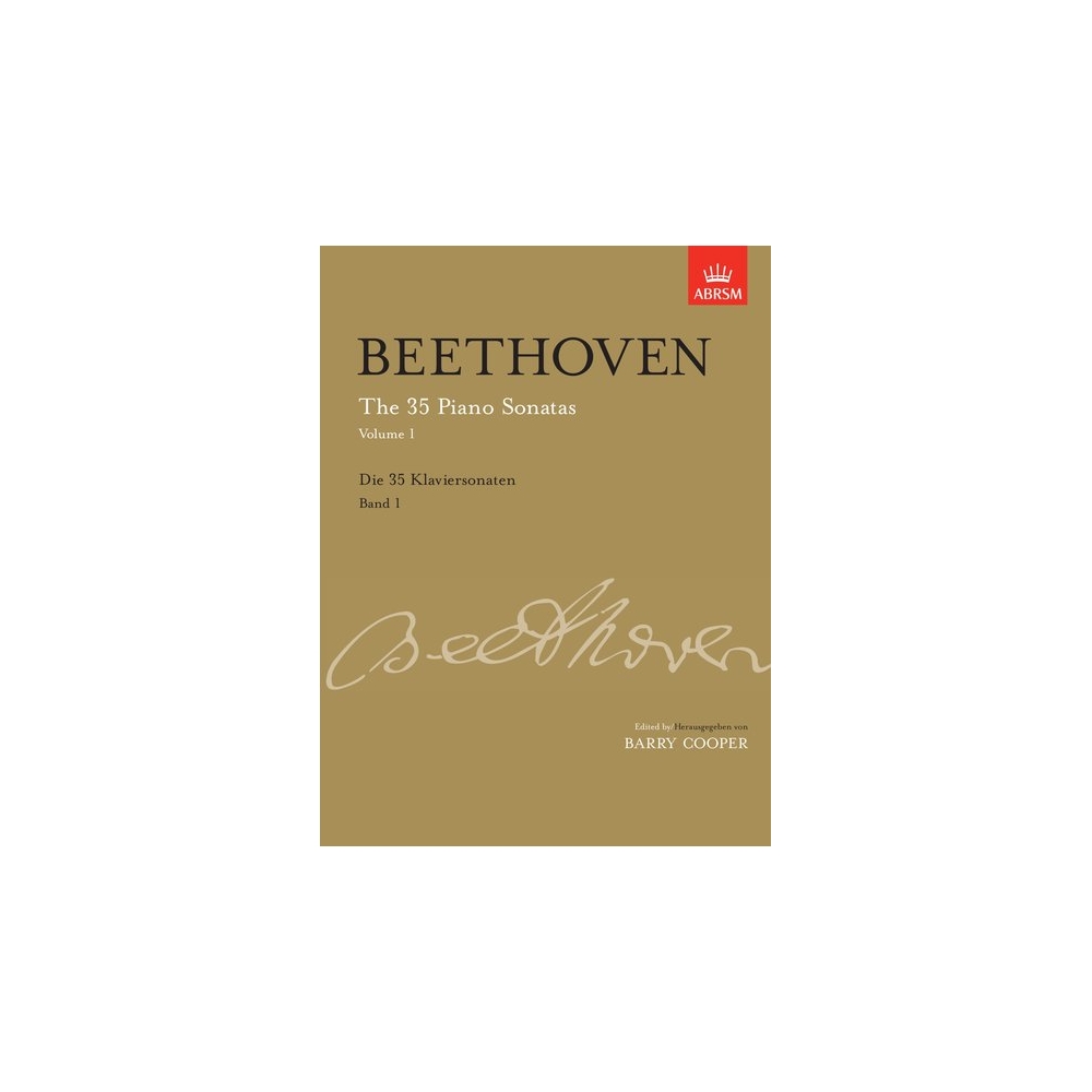Beethoven, L.v - The 35 Piano Sonatas, Volume 1