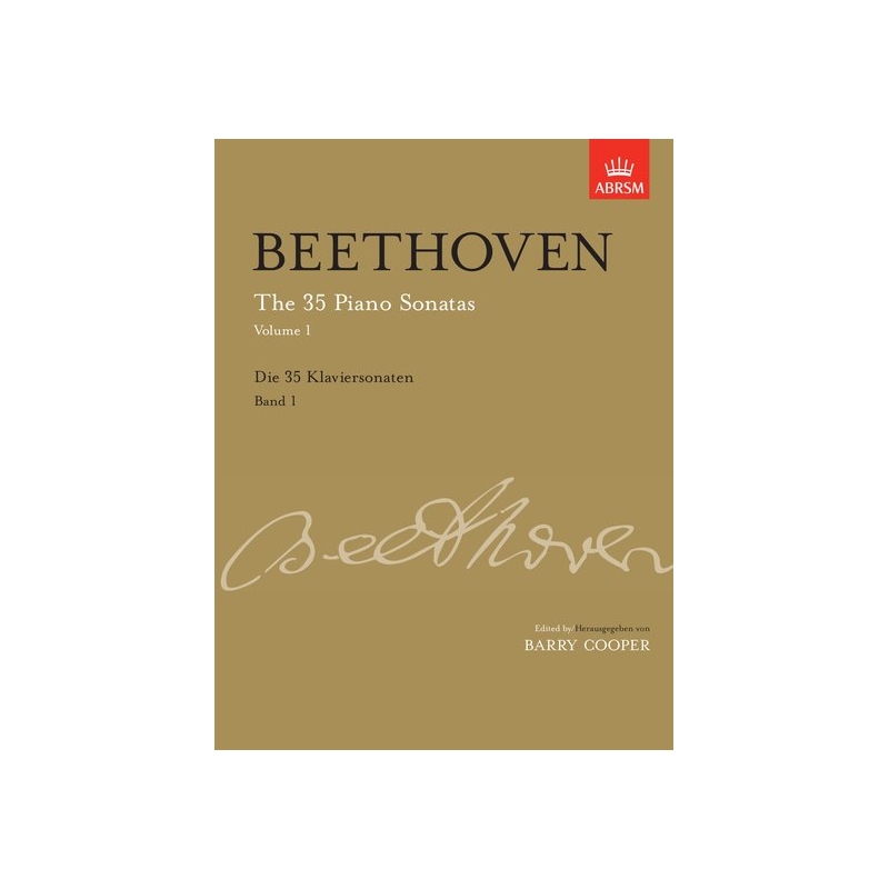 Beethoven, L.v - The 35 Piano Sonatas, Volume 1