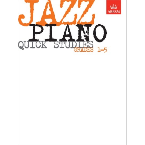 Jazz Piano Quick Studies, Grades 1-5