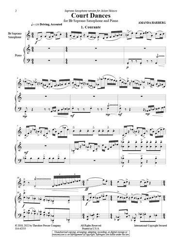Harberg, Amanda - Court Dances 